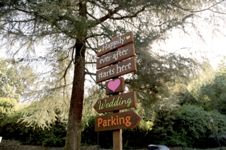 Kellogg House Wedding Sign