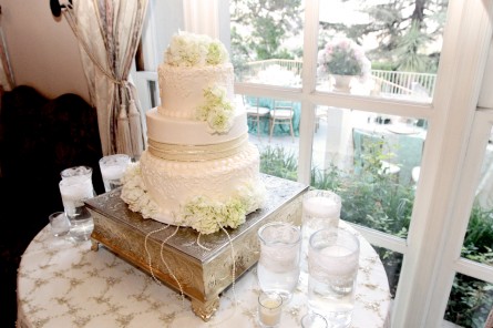 Wedding cake inside